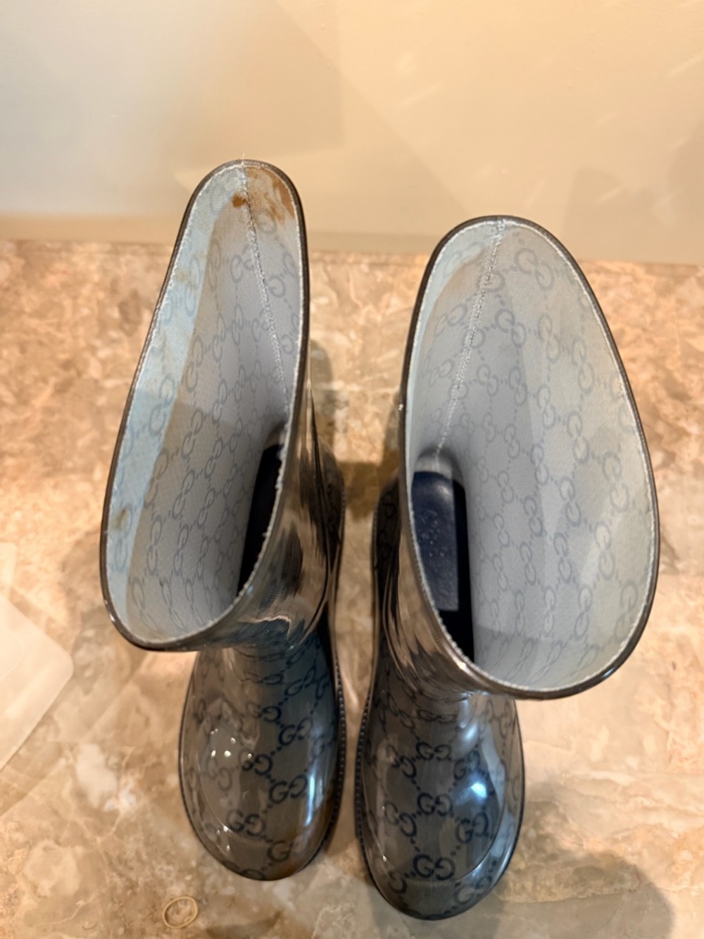 Gucci kids rain boots size 33 - Picture 8 of 13